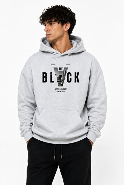 ZAVIXO Hooded Sweatshirt with Front Print and Kangaroo Pocket, Long Sleeve Ca...