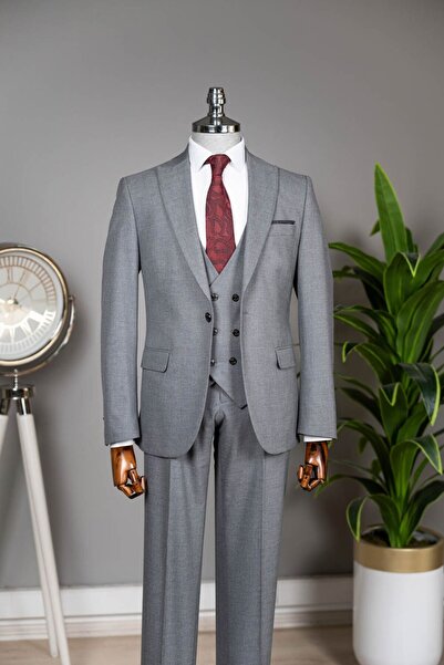 Terzi Ayhan Classics Vest Suit Gray