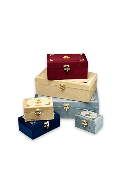MSK Velvet Incense Boxes (Various Sizes) 6 Boxes, 3 Assorted Sizes, Protectiv...