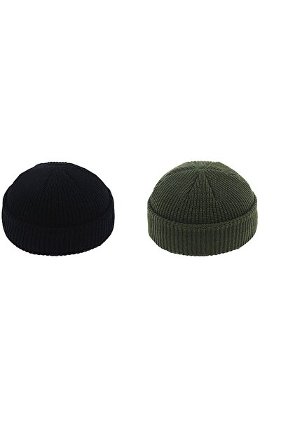 zadenza gold Set of 2 Short Skullcap Beret