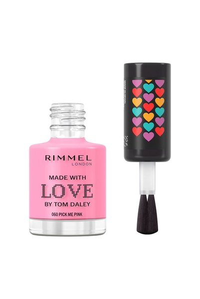 RIMMEL LONDON Lac de unghii MADE WITH LOVE de la Tom Daley # 060-pick me roz ...