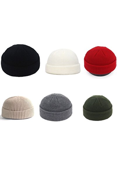 Aida Jewelss 6 Pieces Unitles Leon Short Skullcap Beret Set