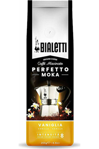 Bialetti Καφές Εσπρέσο Περφέτο Μόκα Βανίλια Αλεσμένος 250γρ.