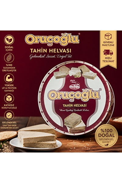 ORUÇOGLU Oruçoğlu Kakaolu Tahin Helvası 1 Kg