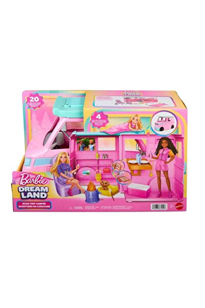 Barbie Rüya Diyarı Yolculuk Karavan Oyun Seti JMK45
