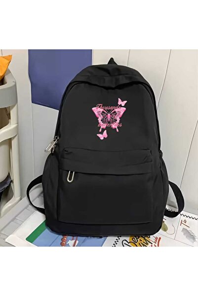 Toum Butterfly Printed School, Tutoring, Course Backpack