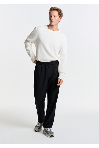 Mavi Pantaloni jogger negri din spandex 0010597-71379