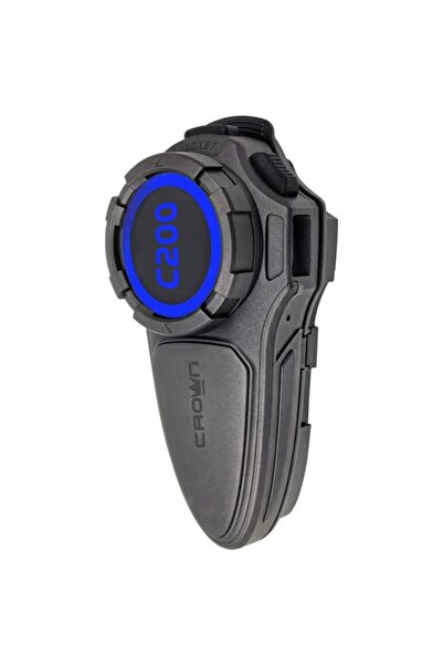 Crown Intercom de motocicletă C200 Mesh, Bluetooth 5.2, 6 utilizatori, IP67, ...