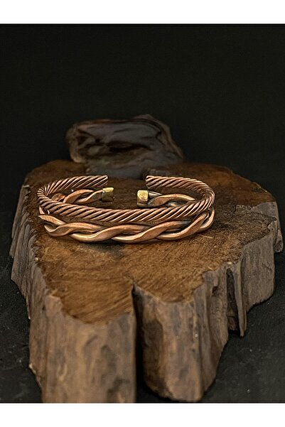 zadenza gold 2 li pure copper bracelet authentic copper bracelet 100% copper ...