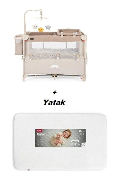 Kanz Summer Anne Yanı Park Yatak Bej - YATAKLI