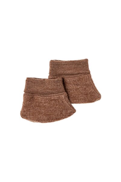 Name it Botine din lână merinos, maro carob