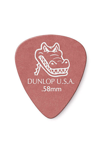 DUNLOP 417R-0.58 - Πέννα Gator Grip Ροζ 0.58mm