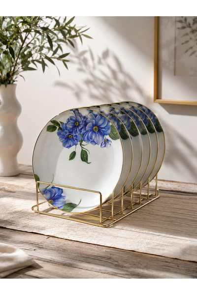 Onedekor Ocean Blue 6-Piece Serving Plate