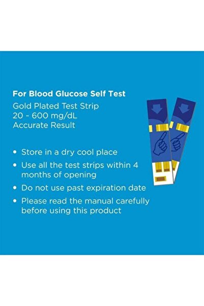 trister Blood Glucose Self Testing Strips- 50's