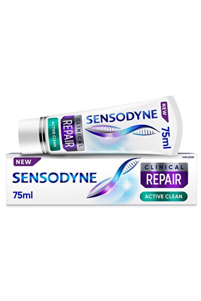 Sensodyne Οδοντόκρεμα Ενεργής Καθαρισμού για Κλινική Επανόρθωση και Αποκατάστ...
