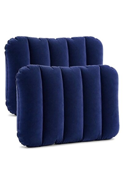 Intex Perne gonflabile albastru închis, Suport pentru postură, Camping și căl...