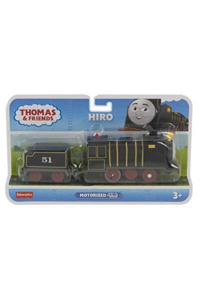 mattel Моторизиран локомотив с вагон на Томас Хиро