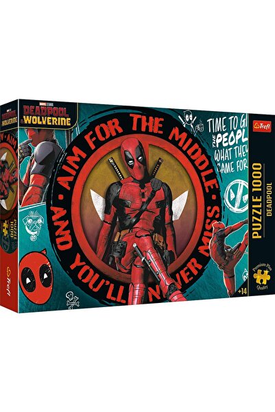 Trefl PUZZLE 1000 PREMIUM PLUS MARVEL DEADPOOL SI WOLVERINE