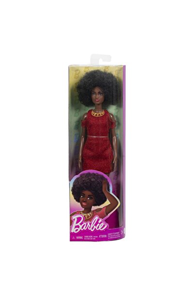 mattel BARBIE FASHIONISTAS MULTI-COLORED BARBIE DOLL WITH AFRO HAIR