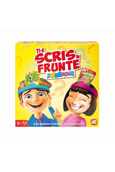 As BOARD GAME IS WRITTEN ON YOUR FOREHEAD JUNIOR