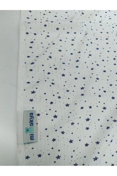 minnakya Newborn Baby Blanket Cotton Single-Layer Ribbed Combed Cotton Stroller Cover 80*90