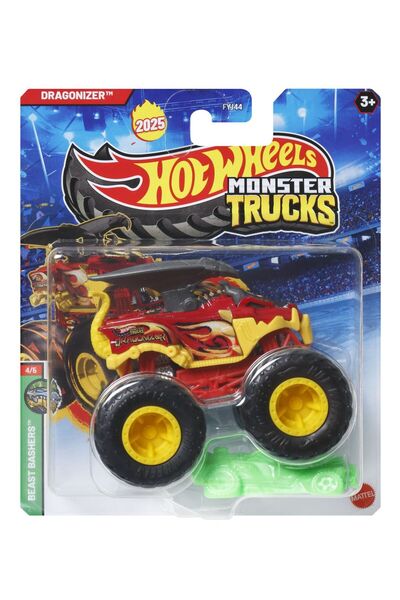 mattel Hot Wheels Monster Truck Dragonizer Car 1 to 64 Scale