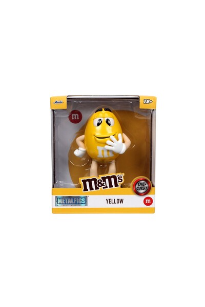 Simba Метална фигурка на Джада M&M, жълта, 10 см