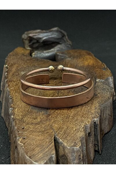 zadenza gold 2 li pure copper bracelet authentic copper bracelet 100% copper ...
