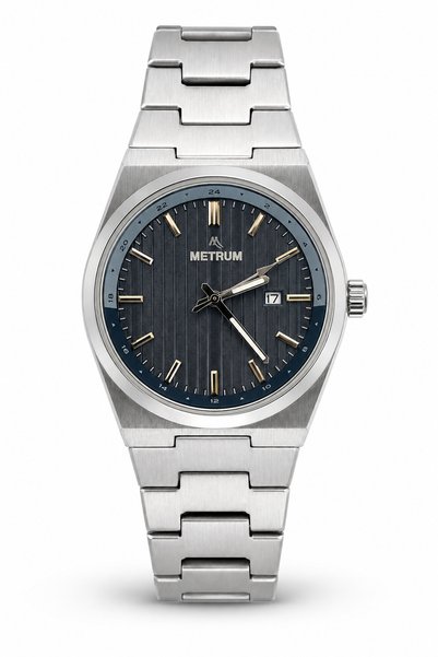 METRUM MTR301042 Erkek Kol Saati Entegre Kordon Erkek Kol Saati - Dikey Çizgi...