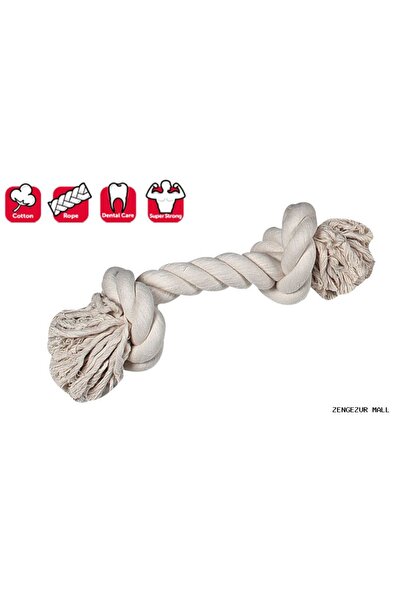 Karlie Zengezur 2 Knotted Rope Dog Toy. M 30 (135100) cm White