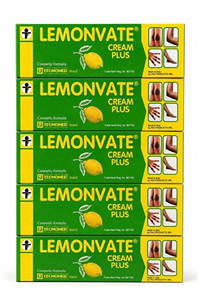 Lemonvate Brightening Cream 50ML (Pack of 5) – Skin Brightening & Moisturizin...