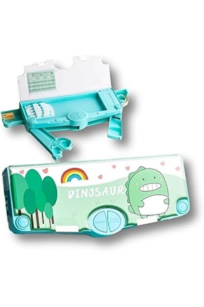 GENERAL Multi-Use Pencil Case Pencil Box with Two Sections for Students' Supp...