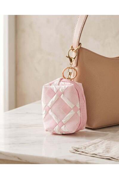 REDTAG Women Pink And White Bag Charm