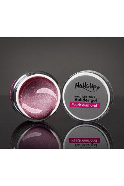 NAILSUP PROFESSIONAL Gel UV Constructie NAILSUP - Peach Diamond 50g