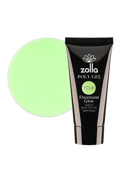 zolla Polygel Fluorescent Glow YC138, 30ml