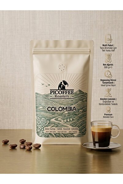 Colombia Çekirdek Kahve 500 Gr