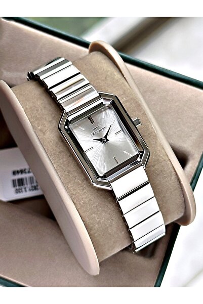 Slazenger Special Design Silver Color 3 Atm 24 Months Warranty Steel Band Wom...