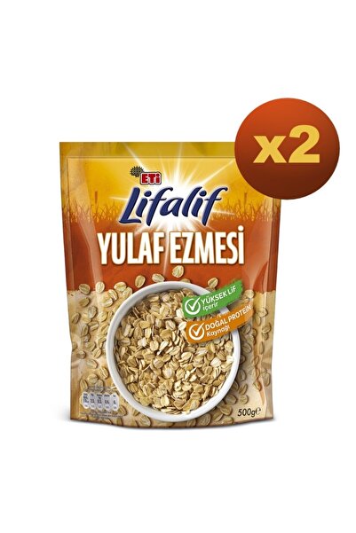 Eti Lifalif Yulaf Ezmesi 500 Gr x 2 Paket