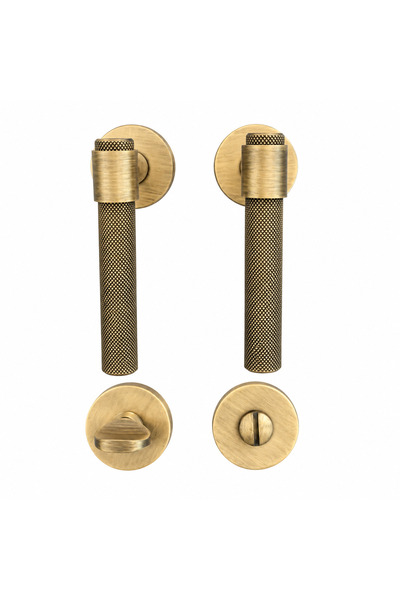 Condi Collection Milano Antique Wc Textured Zamak Door Handle