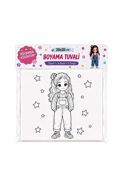 RÜYAMDA KÜÇÜKTÜM Rüya Tuval Boyama (20x20 Cm)
