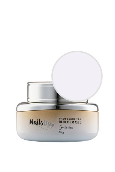 NAILSUP PROFESSIONAL Gel UV Constructie unghii NailsUp Smile clear 50G