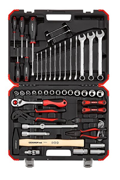 Gedore Set de chei tubulare de 1/2 inch, 61 de piese, GE-R69003061