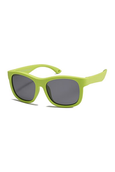 Techsuit sunglasses, 8306-C27, children, polarized, UV protection, green