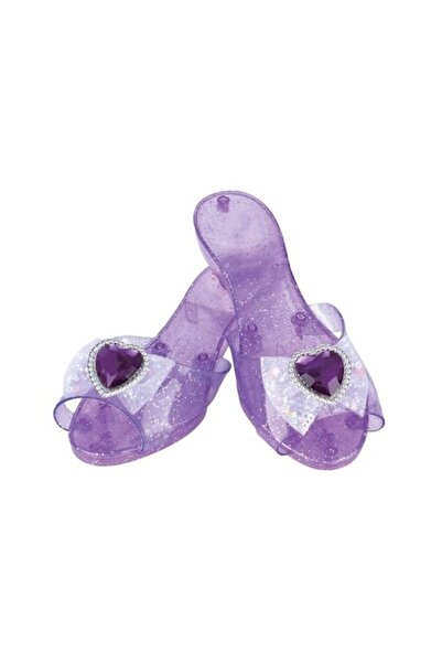 YUPY Princess Shoes for children, Size 27, Purple glitter and Heart, YUPY®