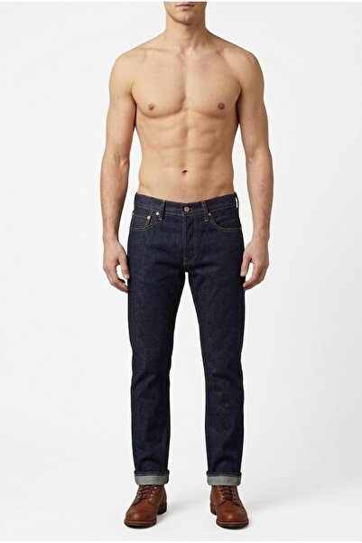 Levi's 501 ®   بنطلون جينز كلاسيكي للرجال مصنوع من القطن بنسبة 100% - 0008--