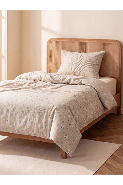 LC Waikiki Quality Pieces from Çelebi Store Floral Embroidered Single Duvet C...