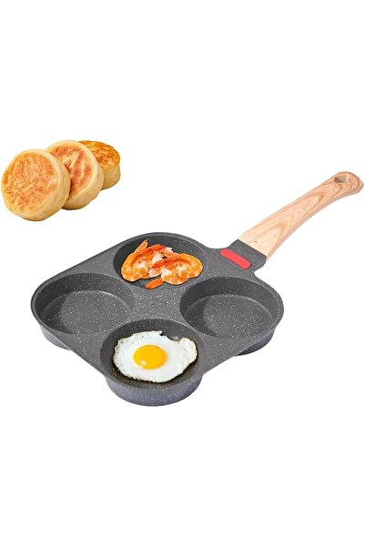 GENERAL Jiuyun Egg Frying Pan, 4-Cup Non-Stick Egg Frying Pan, Aluminum Omele...