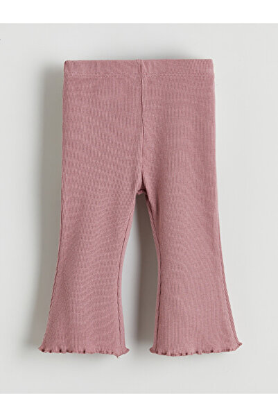LC Waikiki Rmz Gi̇yi̇m Farkiyla Baby Girl Pants with Waist Cord