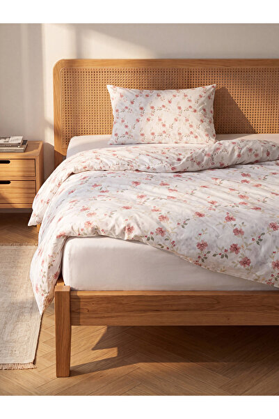 LC Waikiki Quality Pieces from Çelebi Store Flower Embroidered Single Duvet C...