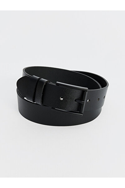 LC Waikiki حزام رجالي أسود عادي من LCW ACCESSORIES مع فرق من NEVAVM